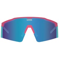 Prillid Uvex flowline glacier pink matt / mirror blue