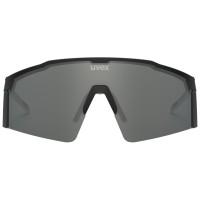 Prillid Uvex flowline glacier black matt / mirror silver