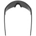 Prillid Uvex flowline glacier black matt / mirror silver