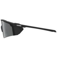 Prillid Uvex flowline glacier black matt / mirror silver