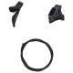 Ketaspidur tagumine Shimano GRX Di2 ST-RX715 (R) + BR-RX410 (R) J-kit 1x12-speed